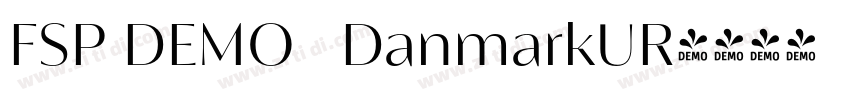FSP DEMO   DanmarkUR字体转换